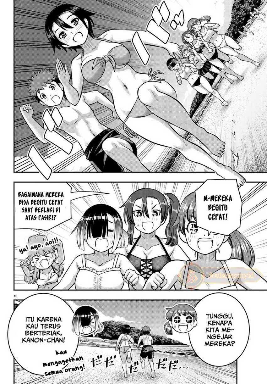 Yankee JK Kuzuhana-chan Chapter 128 Bahasa Indonesia